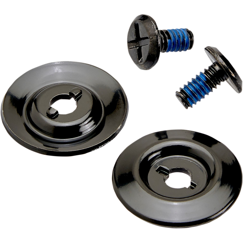 Hardware Kit for Lane Splitter/Gringo S Helmets - Black Screw/BlueBaseplate