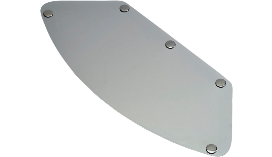 Blast Shield for Gringo Helmets - Chrome - Extra Small to Medium