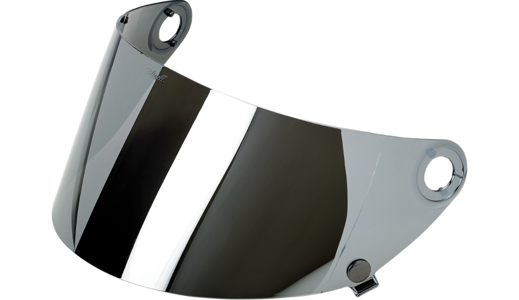 Flat Gen 2 Shields for Gringo S Helmets - Chrome