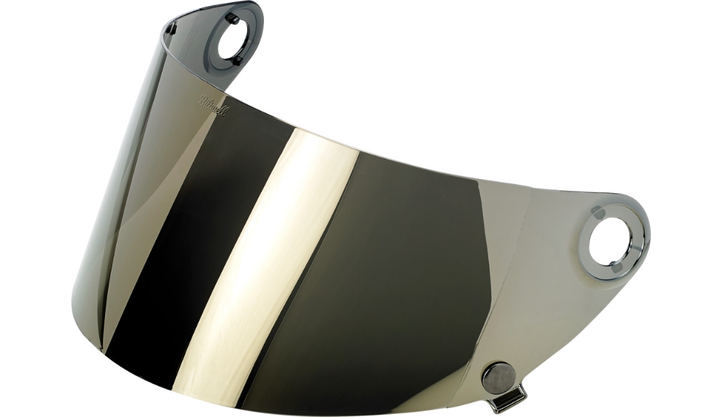 Flat Gen 2 Shields for Gringo S Helmets - Gold Mirror