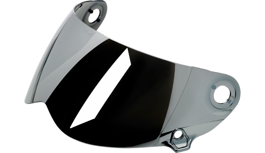 Gen 2 Shields for Lane Splitter Helmets - Chrome Mirror