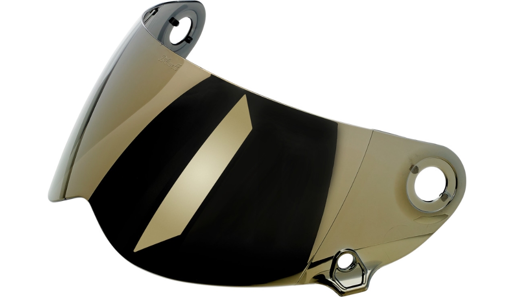 Gen 2 Shields for Lane Splitter Helmets - Gold Mirror