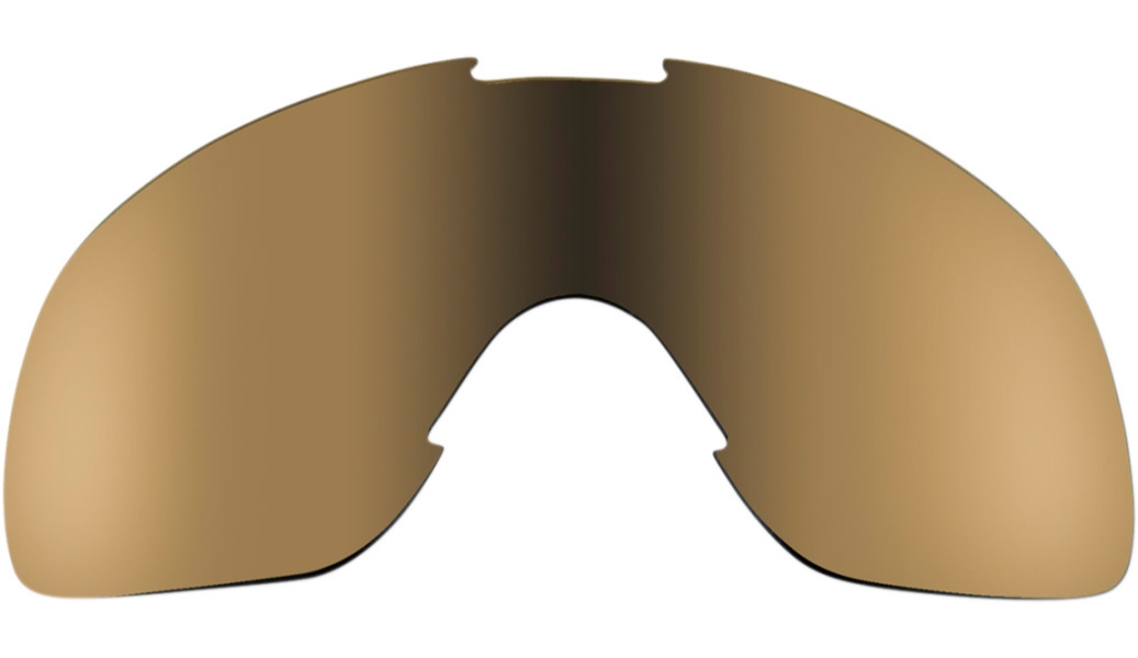 Replacement Lenses for Overland 2.0 Goggles - Gold Mirror/Brown