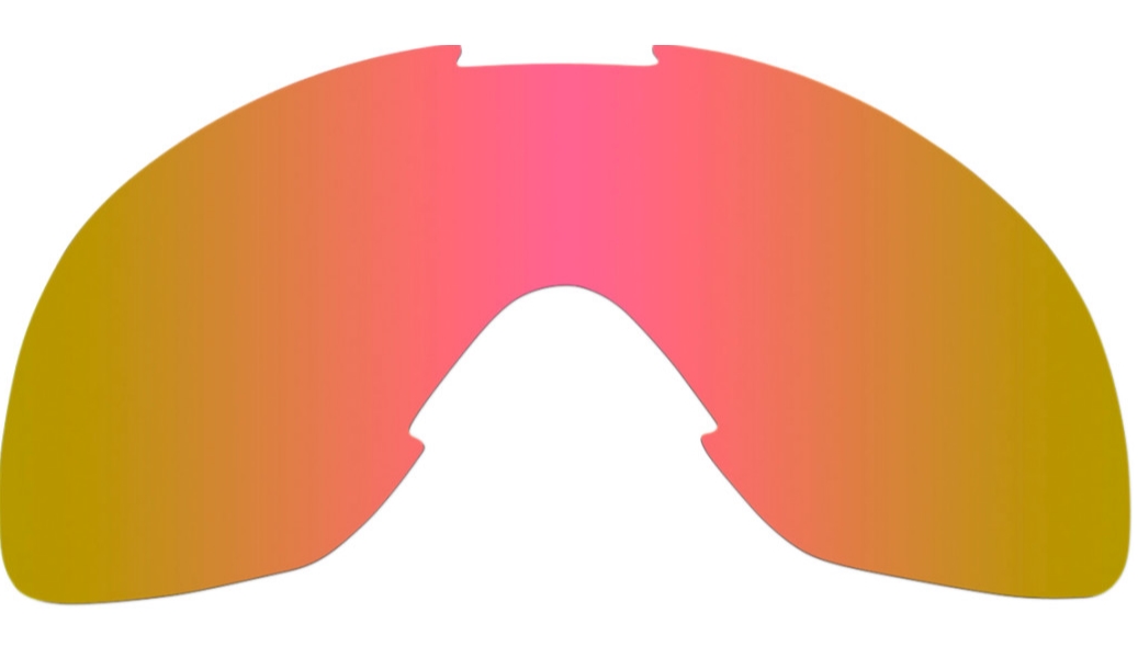 Replacement Lenses for Overland 2.0 Goggles - Pink Mirror/Brown