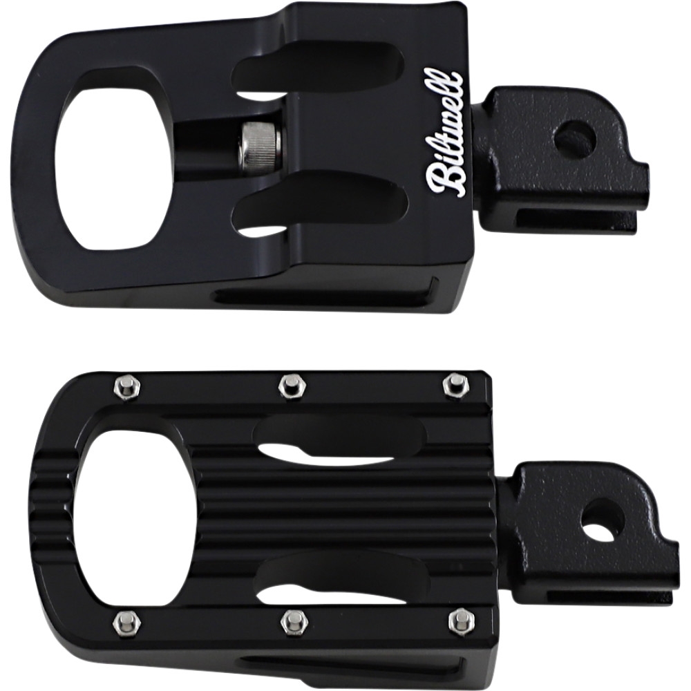Punisher Driver Footpegs - Black Regular