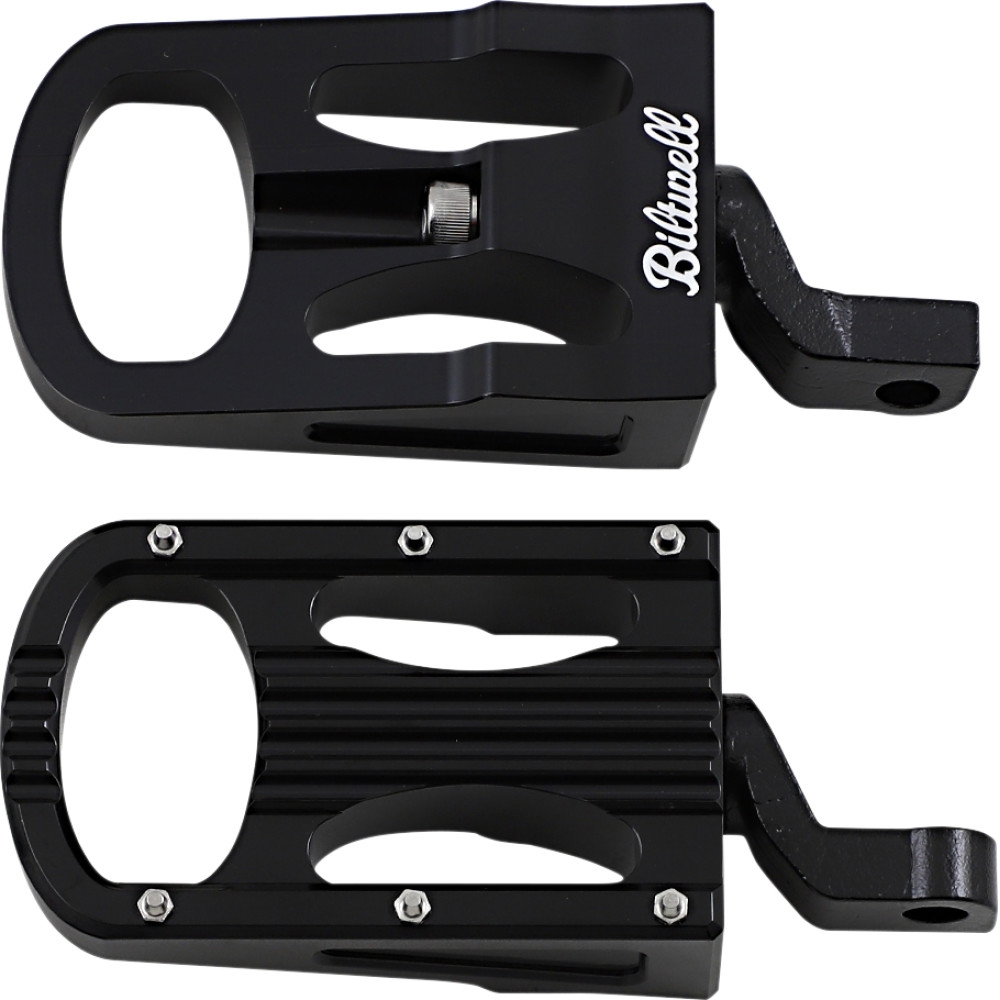 Punisher Passenger Footpegs - Black XL