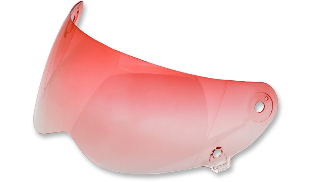 Anti-Fog Shield for Lane Splitter Helmets - Gradient Red