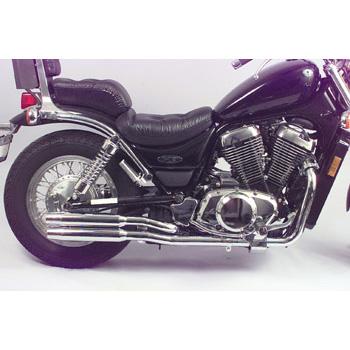 Slash Cut Staggered Dual Exhaust - 2in.