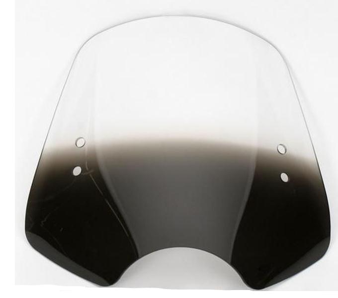 The Shooter Bar Mount Windshield - Gradient Black