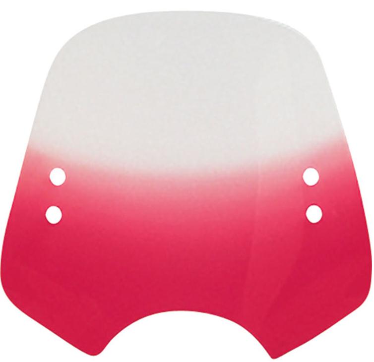 The Shooter Bar Mount Windshield - Gradient Ruby
