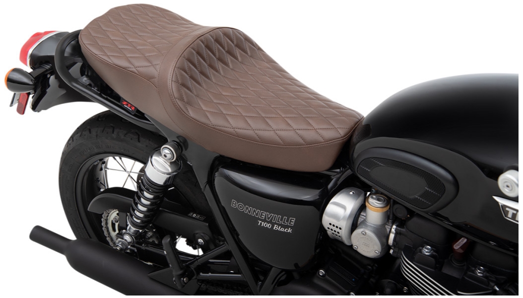 Low-Profile Touring Seat - Diamond Brown