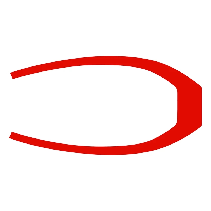 305mm Rear Fender Decal - Rogue Red