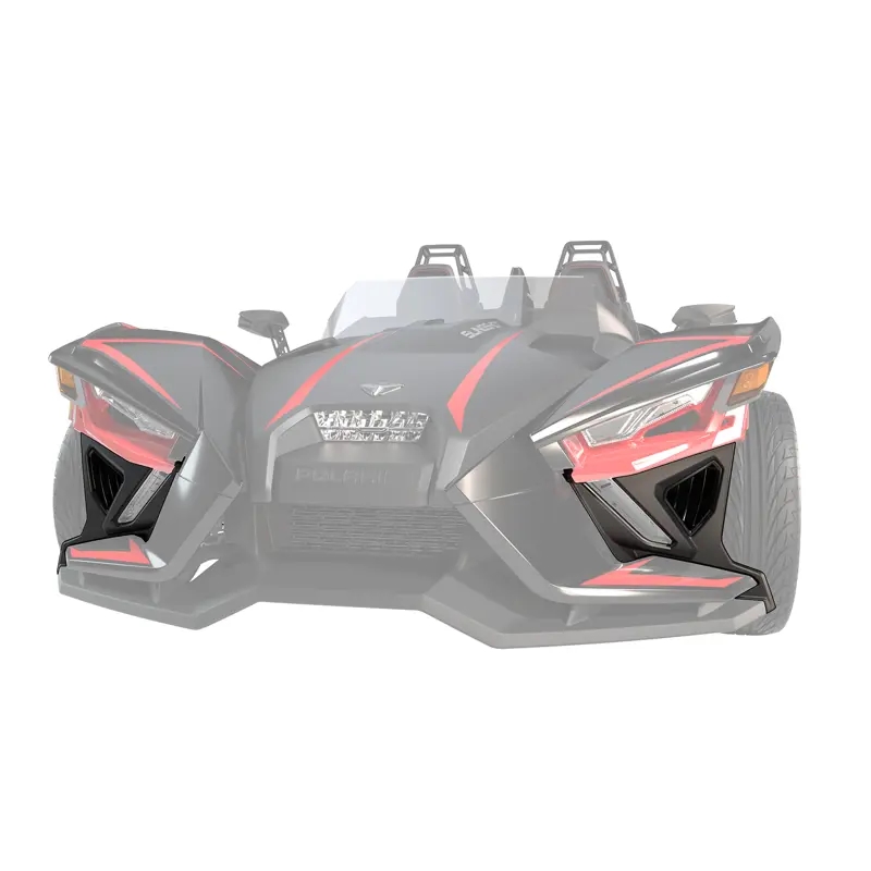 Painted Front Lower Accent Panel Kit - Stealth Black