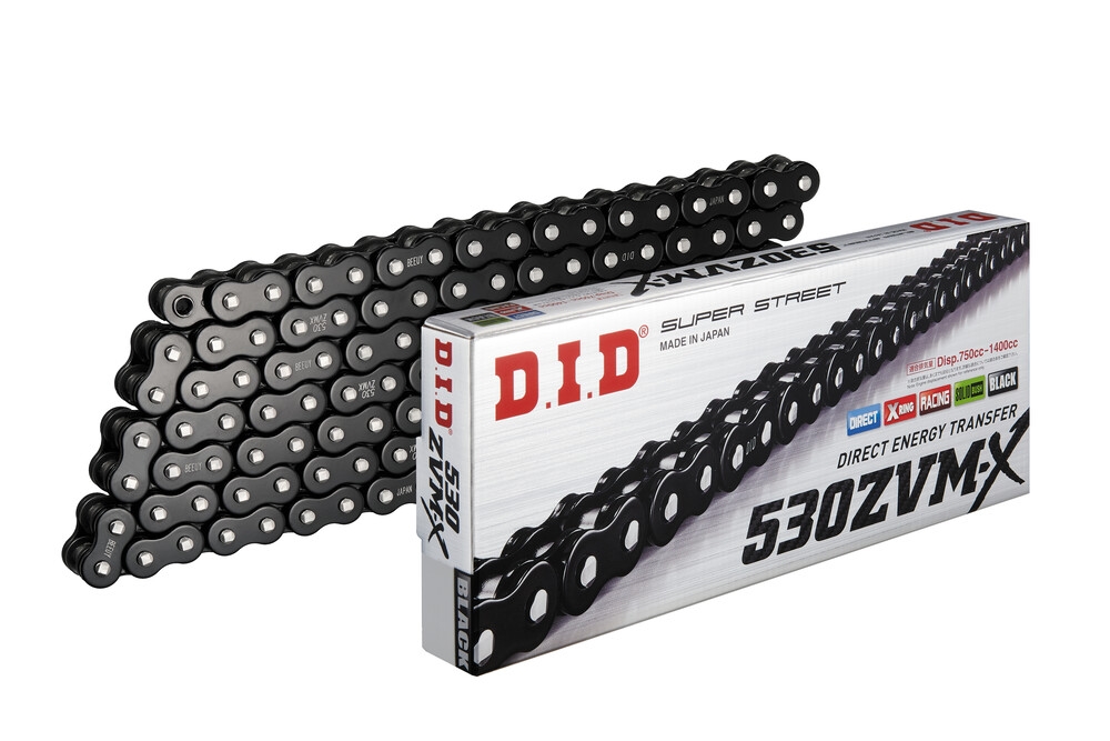 530 ZVM-X Series Super X-Ring Chain - 120 Links - Black