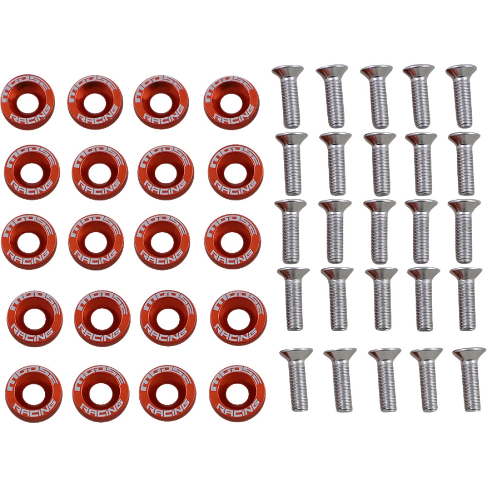 Fender Washer Kit - Orange