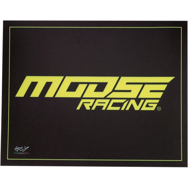Moose Racing Work Bench Mat - Black/Yellow