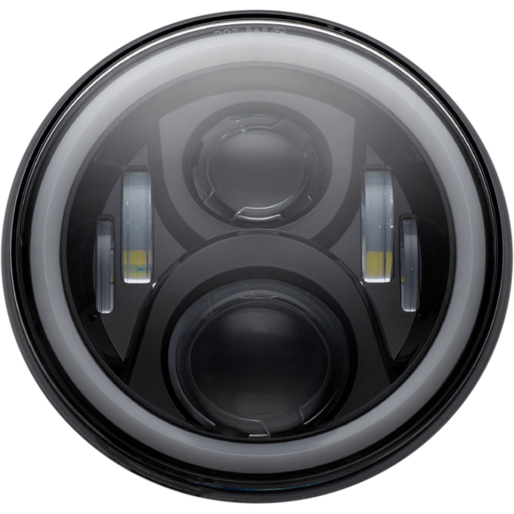 7in. LED Halo Headlamp with Mounting Ring