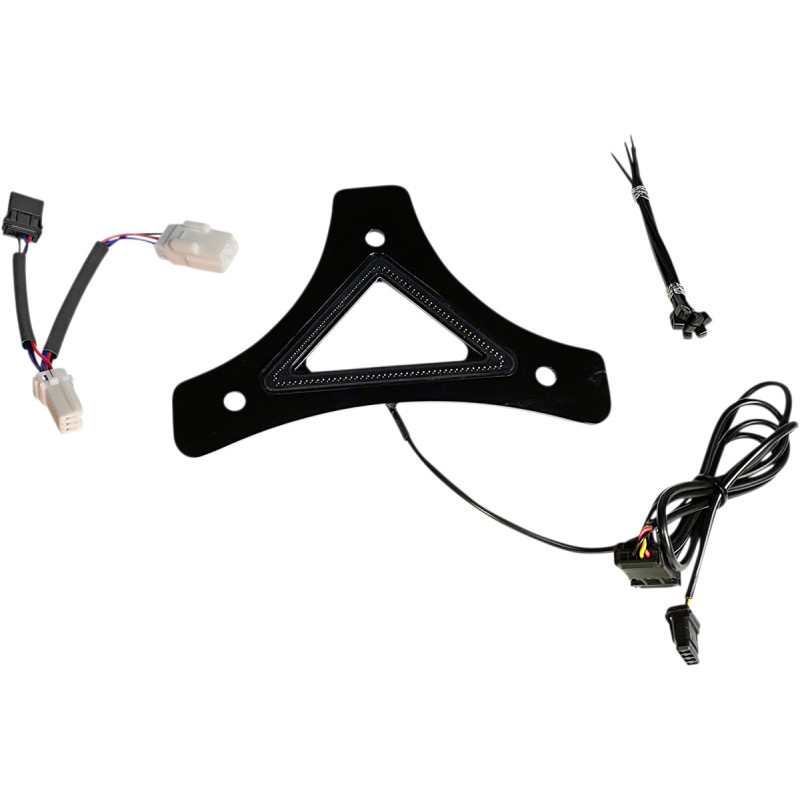 Run/Brake Backrest LED Lights - Black