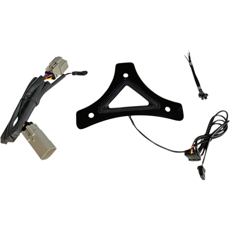 Run/Brake Backrest LED Lights - Black