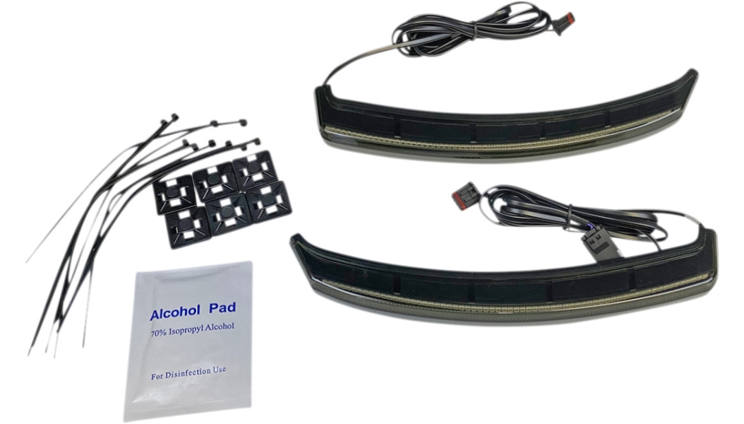 Low-Profile Bagz for Indian - Smoke Lens