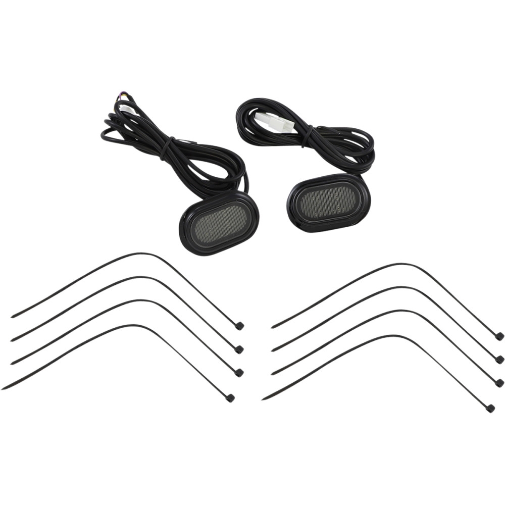 Plugz Antenna Grommet Lights - Smoke Lens, Gloss Black Trim