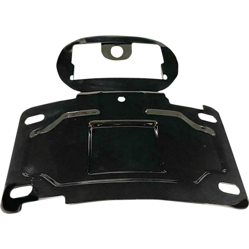 License Plate Relocation Mounts - Black
