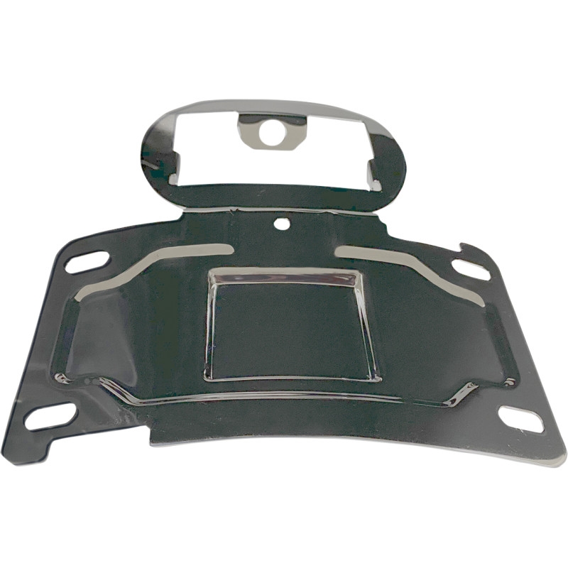 License Plate Relocation Mounts - Chrome