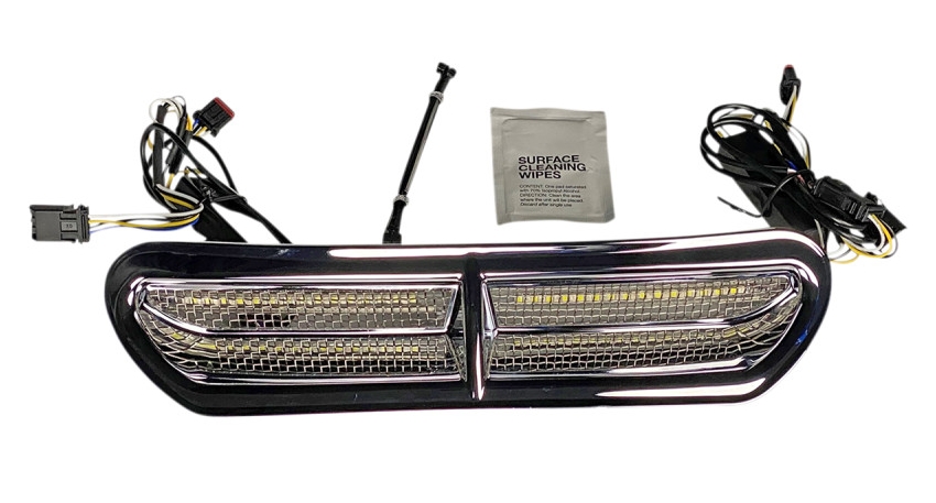 Dynamic LED Vent Inserts - Chrome