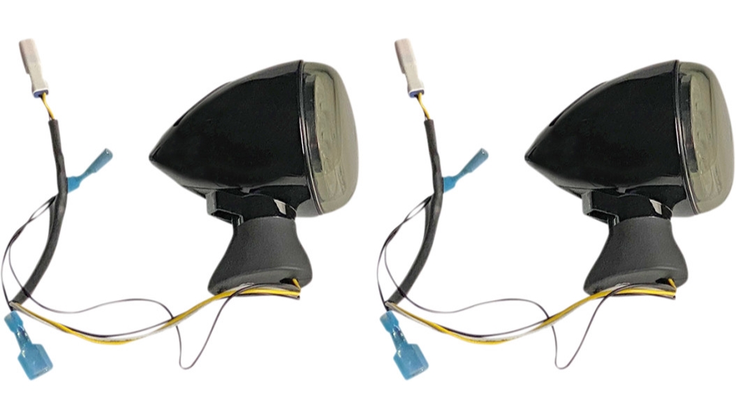 Probeam Dynamic Ringz Front Led Turn Signal - Gloss Black