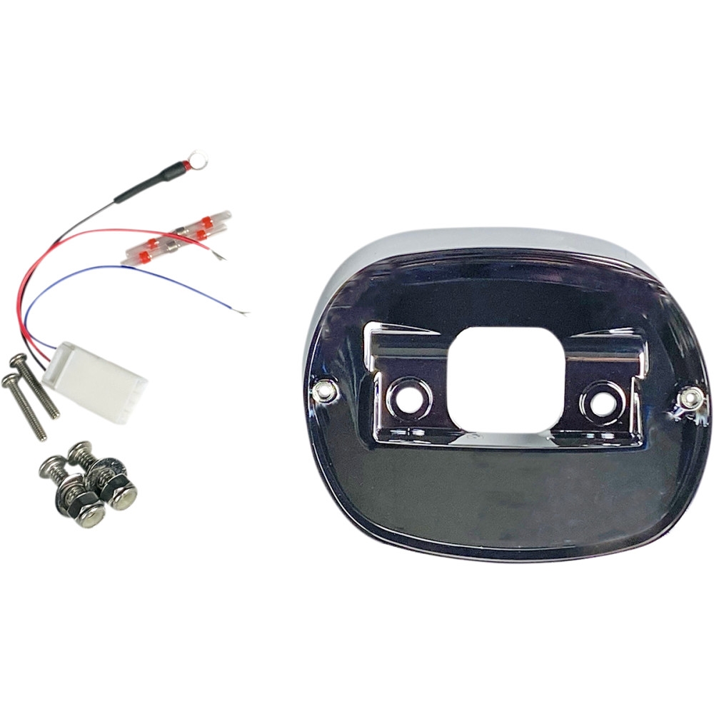 Taillight Baseplate - Chrome