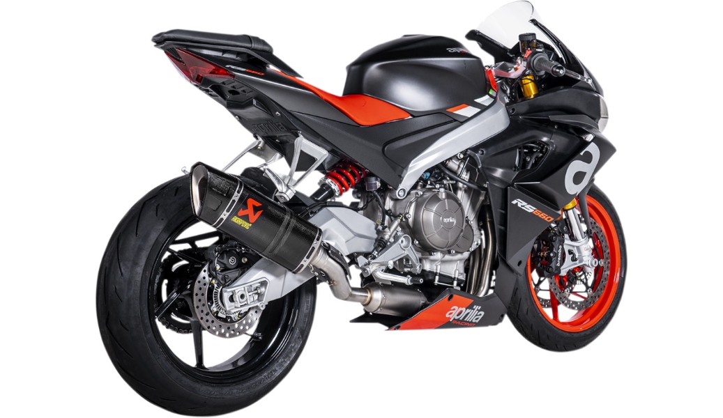 Racing Line Complete Exhaust Systems - 2/1 Header - Carbon Fiber Muffler - Carbon End Cap