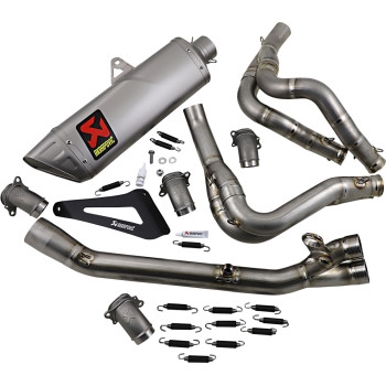 Evolution Line Full System Exhaust - Titanium Muffler