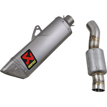 Track Day Slip-On Line Exhaust - Titanium Muffler