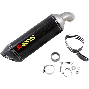 Slip-On Line Exhaust - Carbon Fiber Muffler