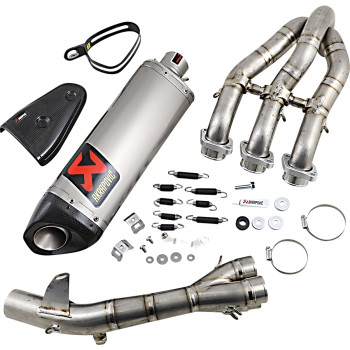 Evolution Line Full System Exhaust - Titanium Muffler