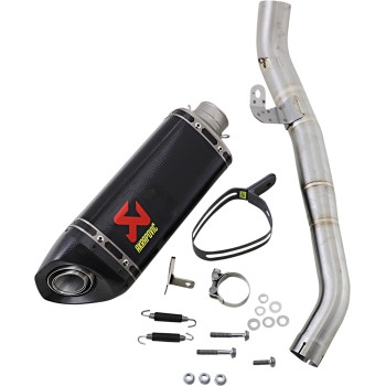Carbon Fiber Muffler for Slip-On Line Exhaust