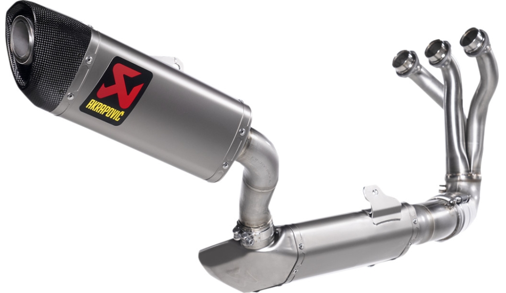 Racing Line Complete Exhaust Systems - 3/1 Header - Titanium Muffler - Carbon End Cap