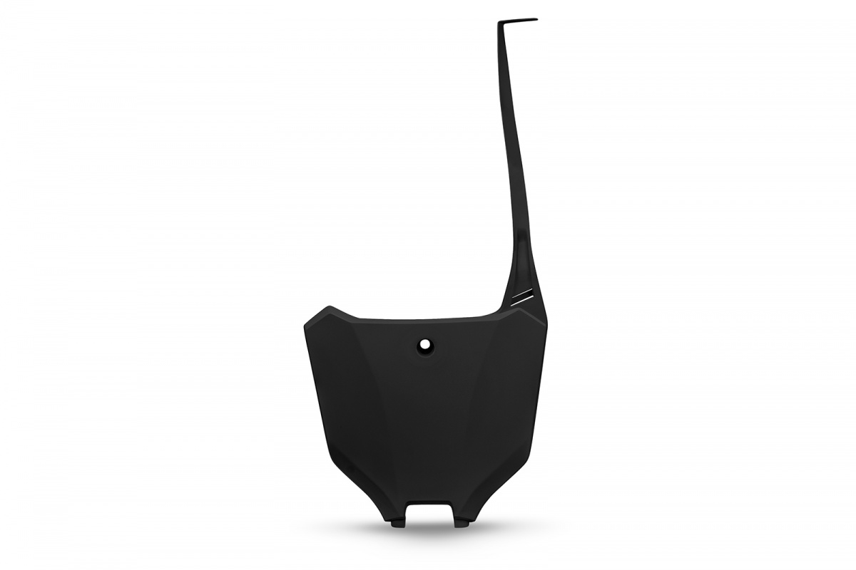 Front Number Plate - Black