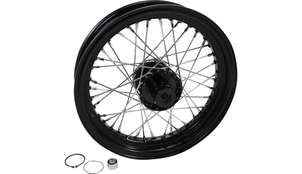 Replacement Laced Front Wheel - 16x3.00 (Single Disc)