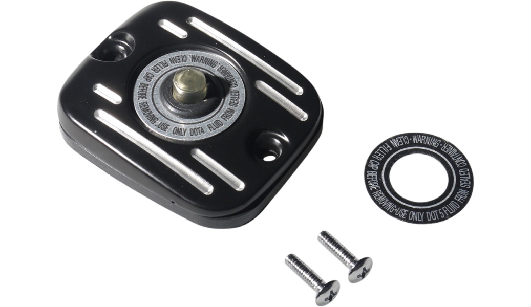 Front Brake Master Cylinder Cover - Black