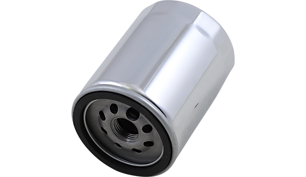 Spin-On High Capacity Oil Filters - Chrome