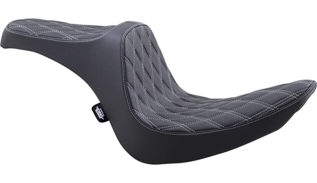 Predator III Seat - Double Diamond - Silver Thread