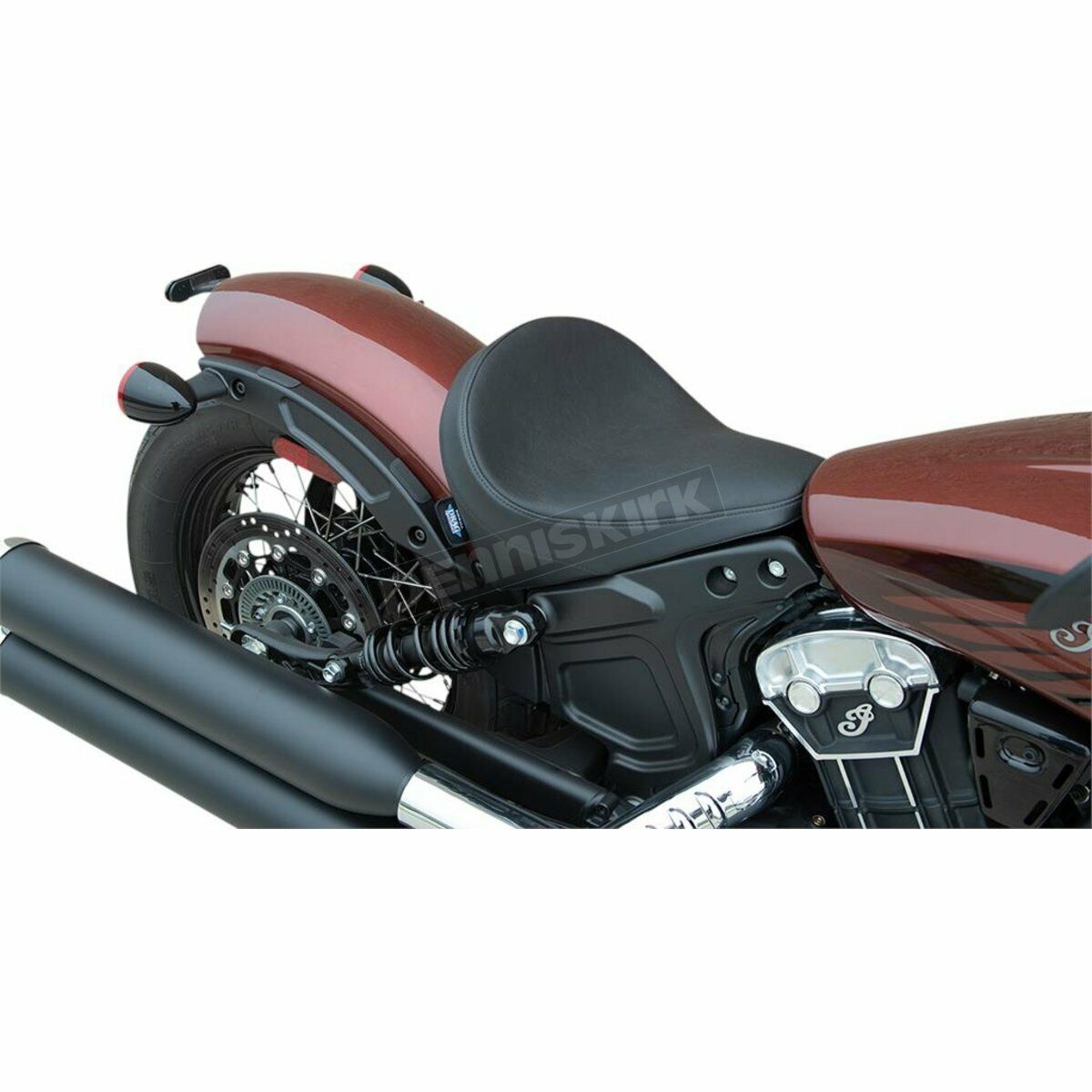 3/4 Low Solo Seat - Black