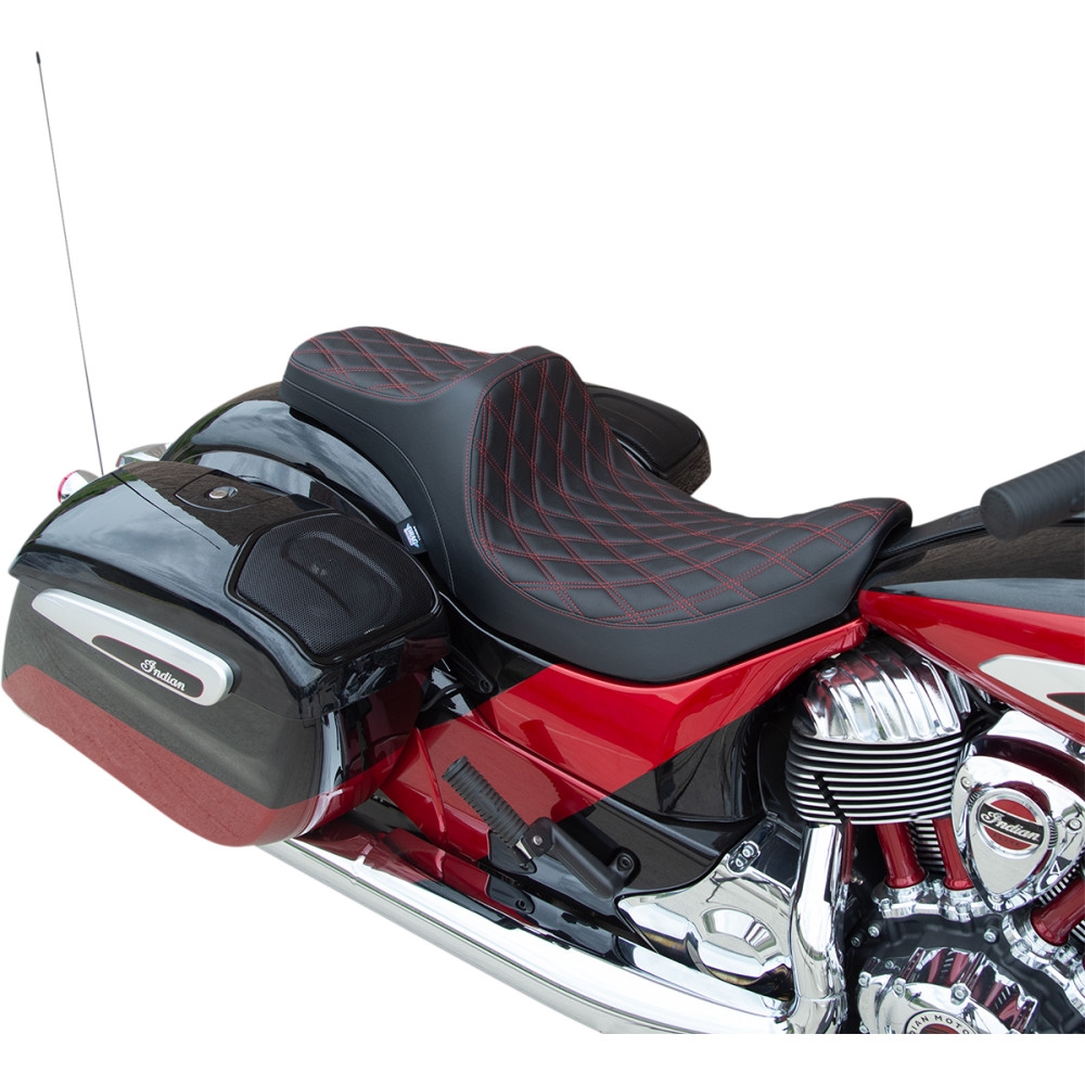 Predator III Seat - Double Diamond - Red Thread