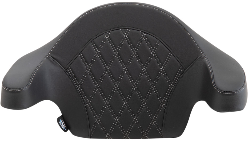 Tour Box Pad - Double Diamond - Silver Stitch