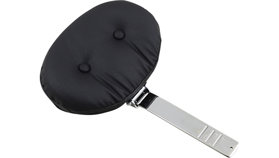 Large Pad Assembly with Pivoting Pad for Driver Backrest Kit - Tall Bar - Pillow-Style Vinyl