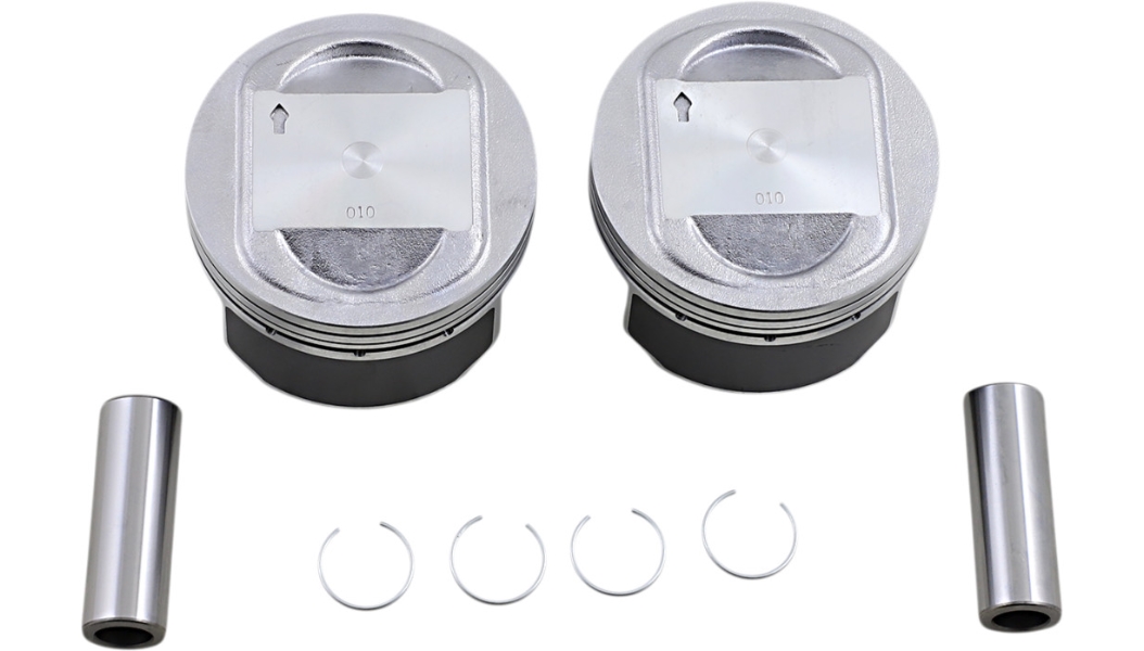 Piston Kit (95ci., 3.875in. Bore) - .010in. Oversize, 9.0:1 Compression