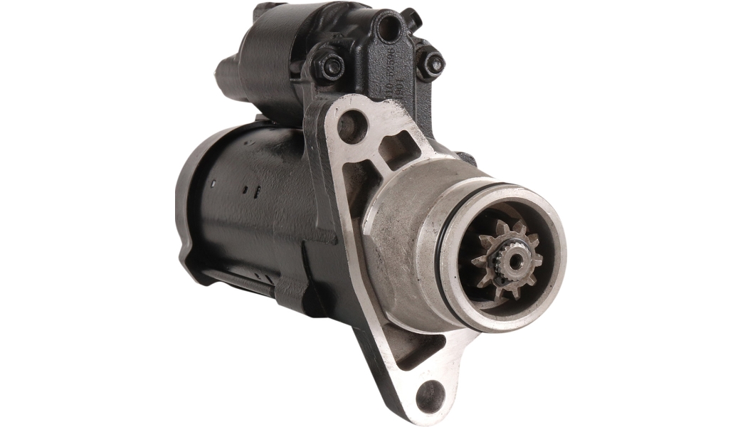 High-Performance 1.4kW Starter Motor - Black