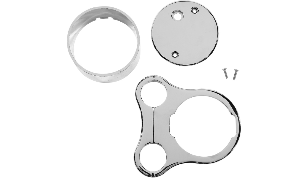 Tee-bar Gauge Mounts for 1 1/2in. Mounts - Chrome