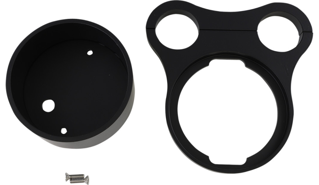 Tee-bar Gauge Mounts for 1 1/2in. Mounts - Gloss Black